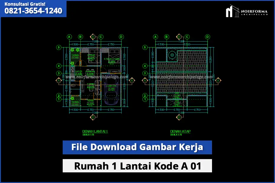 Gambar Kerja Rumah