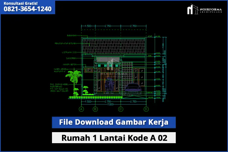 Gambar Kerja Rumah