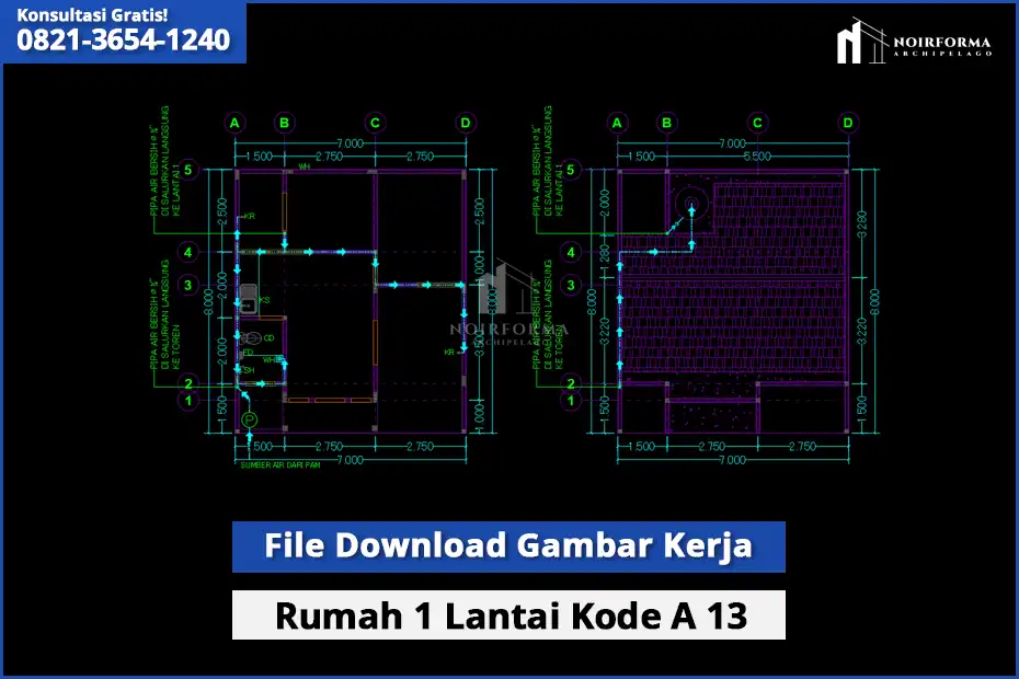 Gambar Kerja Rumah
