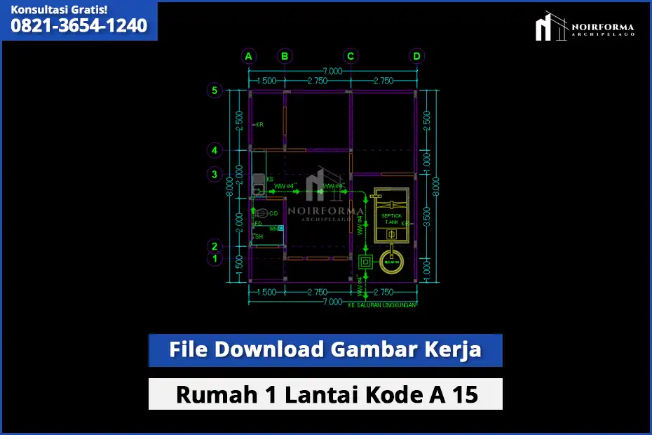 Gambar Kerja Rumah