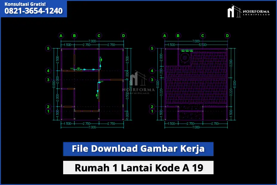 Gambar Kerja Rumah