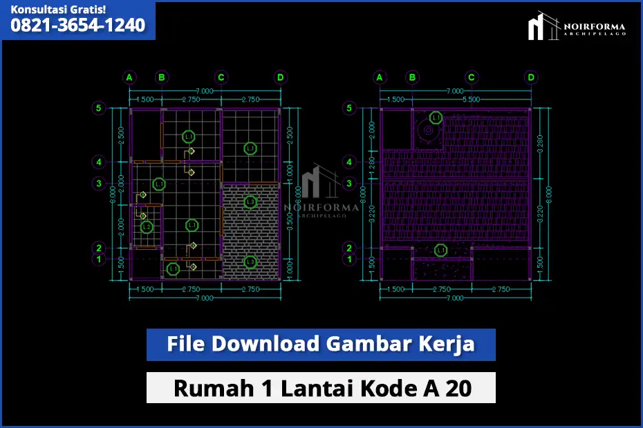 Gambar Kerja Rumah