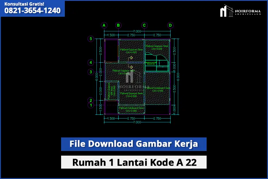 Gambar Kerja Rumah