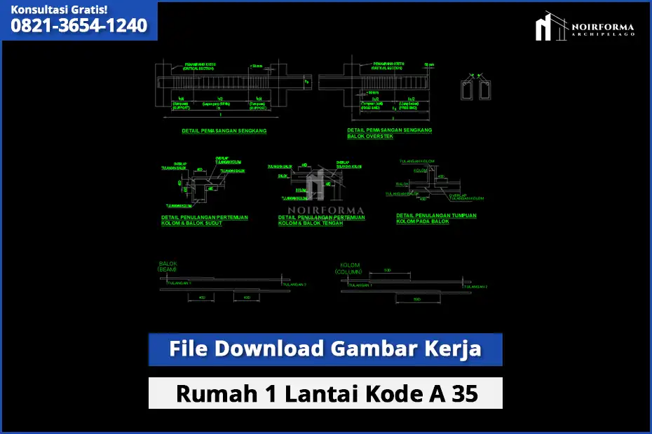 Gambar Kerja Rumah